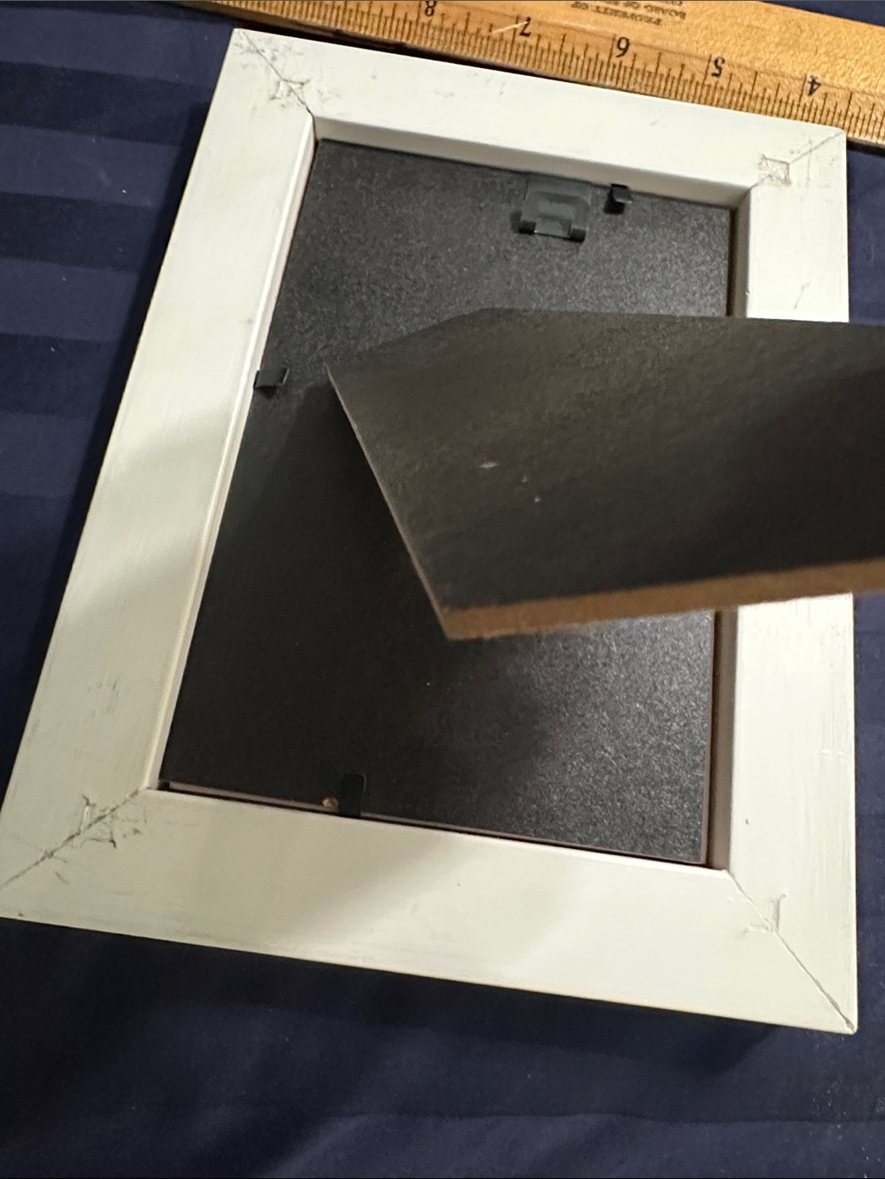 White Decorative Photo Frame - Picture 4 of 4